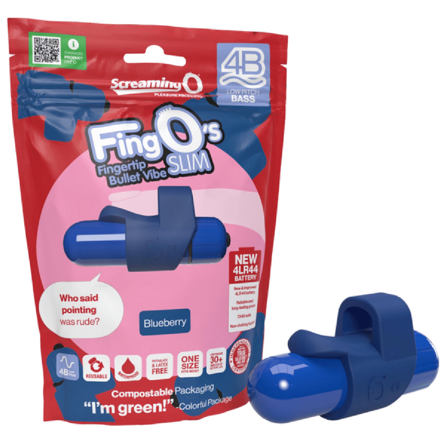 FingO's Slim 4B Low Pitch Bass - Dildos in Australia | sex swings Australia