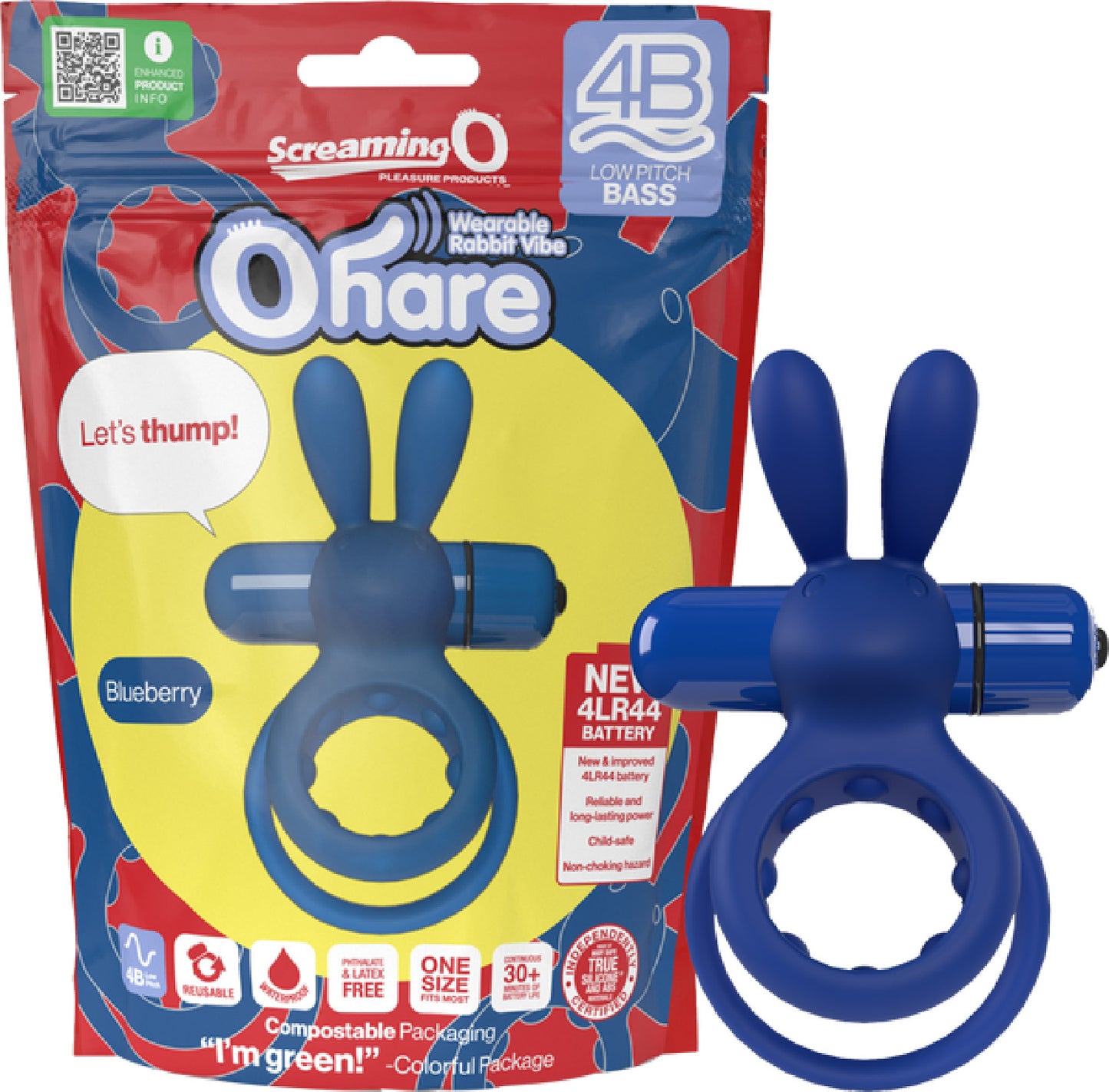 Ohare 4B Low Pitch Bass - Best Anal Toys in Australia | bondage gear Australia