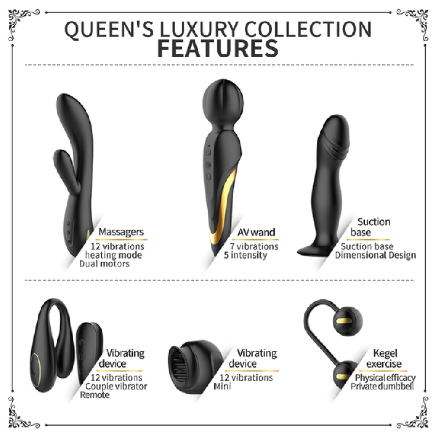 Mini Queen's Luxury Collection - adult store online Australia | Adult Store Australia
