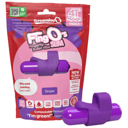 FingO's Slim 4T High Pitch Treble - fetish gear Australia | bullet vibrators Australia