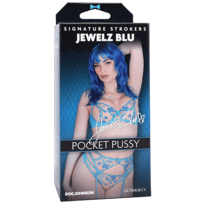 Jewelz Blu - ULTRASKYN Pocket Pussy - penis pumps Australia | sex kits sets Australia