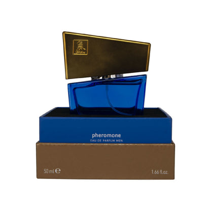 Shiatsu Pheromone Eau De Parfum Men - Dark Blue - adult store online Australia | sex swings Australia