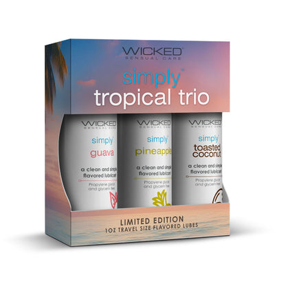 Wicked Simply Tropical Trio - Penis Pumps in Australia | adult store online Australia