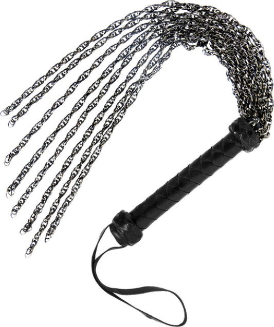 Gunmetal Chain Flogger - Buy Bondage Gear in Australia | cock rin