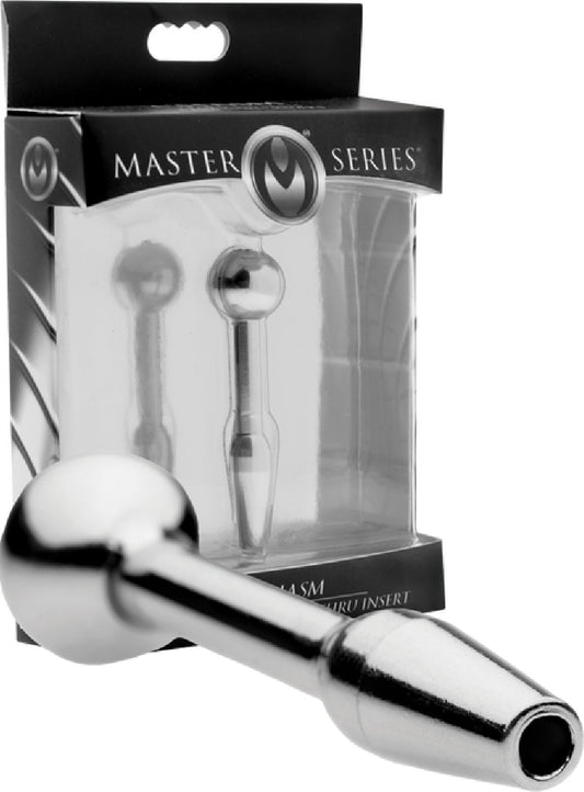 Chasm Stainless Steel Cum-Thru Urethral Insert - sex kits sets Au