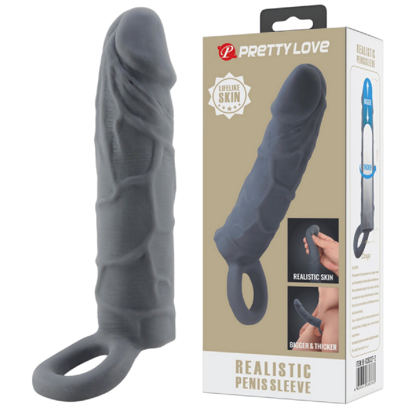 Realistic Penis Sleeve Veiny - Fetish Gear Australia | dildos Australia