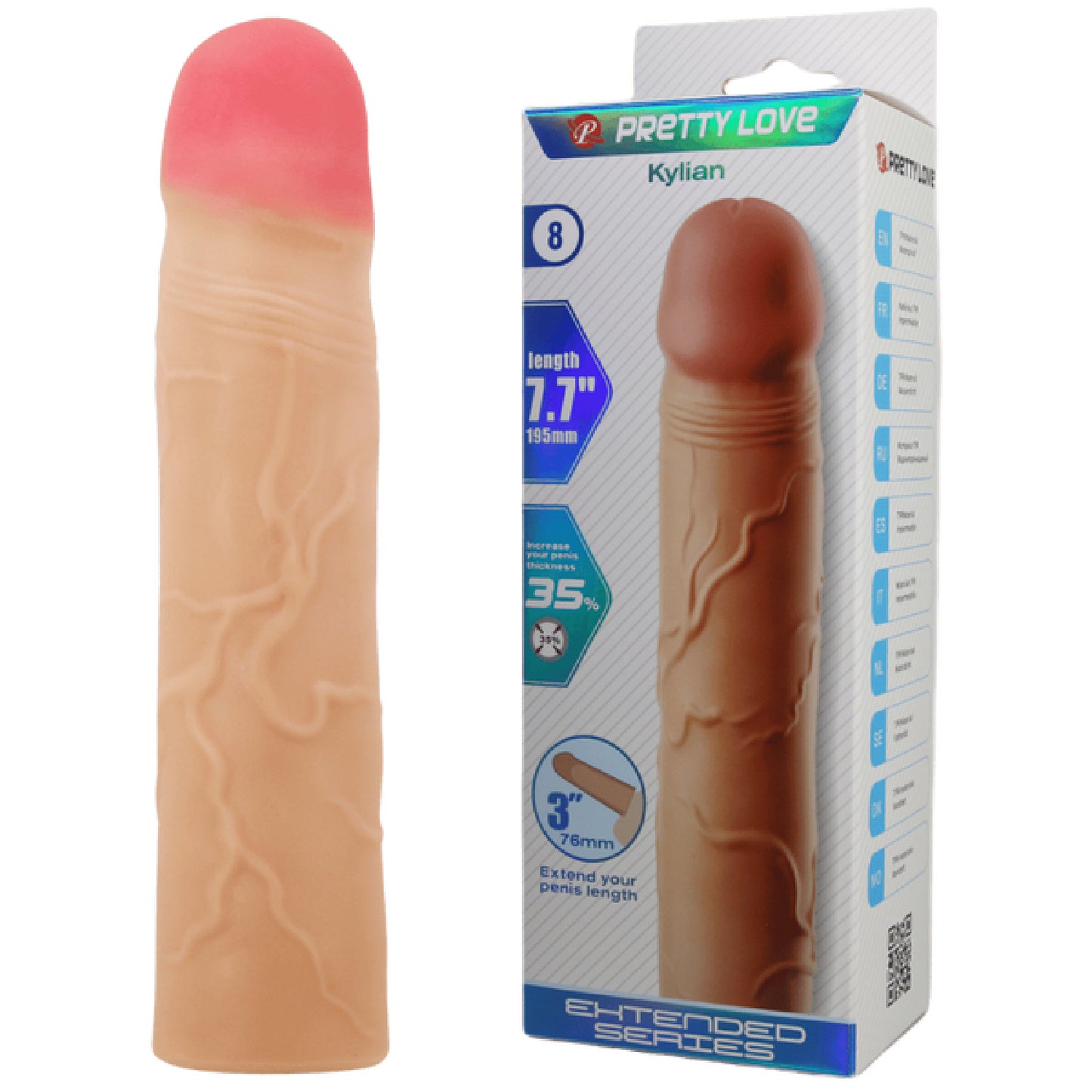 Kylian 7.1" - cock rings Australia | Adult Store Australia