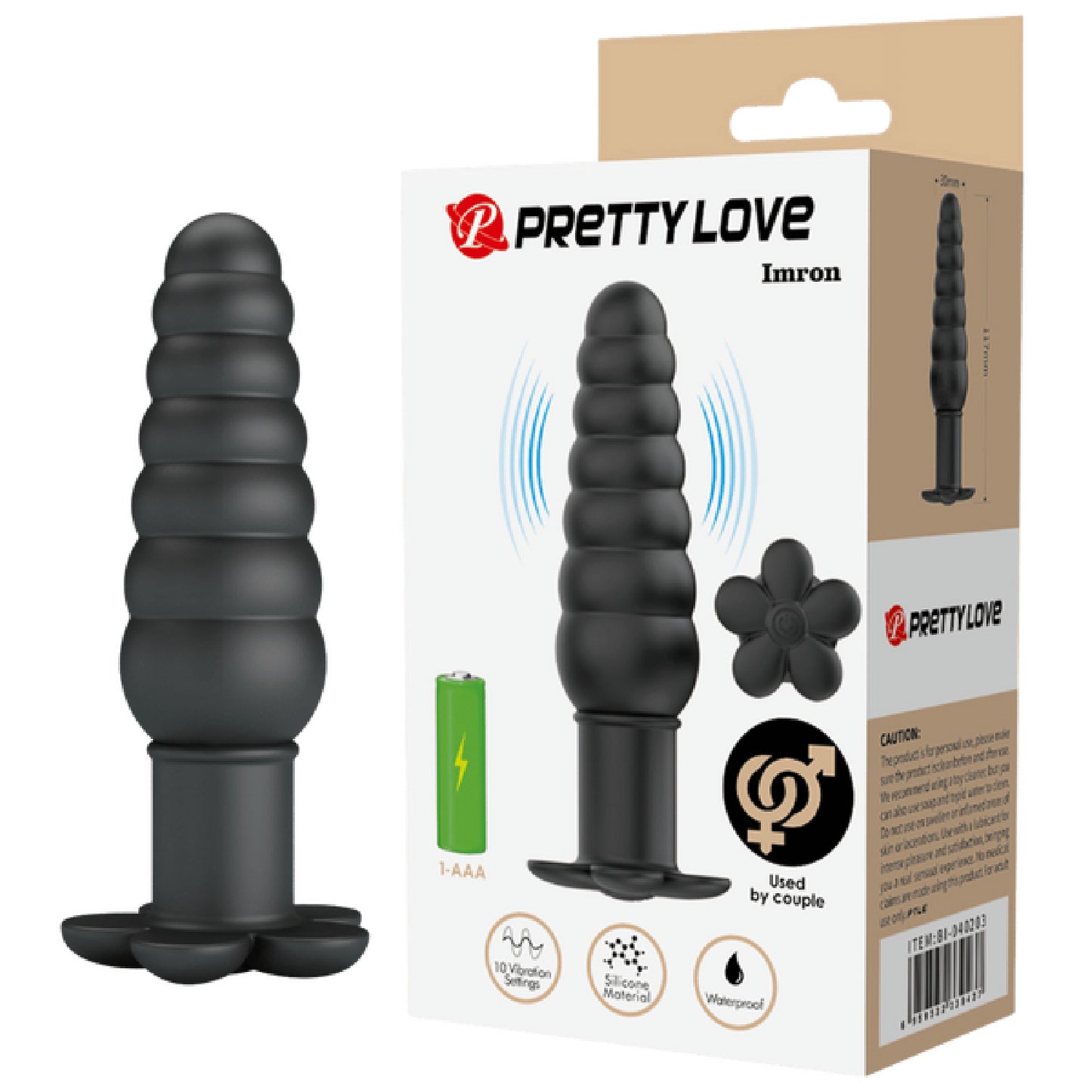 Silicone Butt Plug - Imron