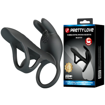Vibrating Penis Sleeve - Matty - bullet vibrators Australia | male sex toys
