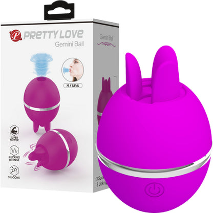 Gemini Ball Sucking and Licking Vibrator - cock rings Australia | Adult Store Australia