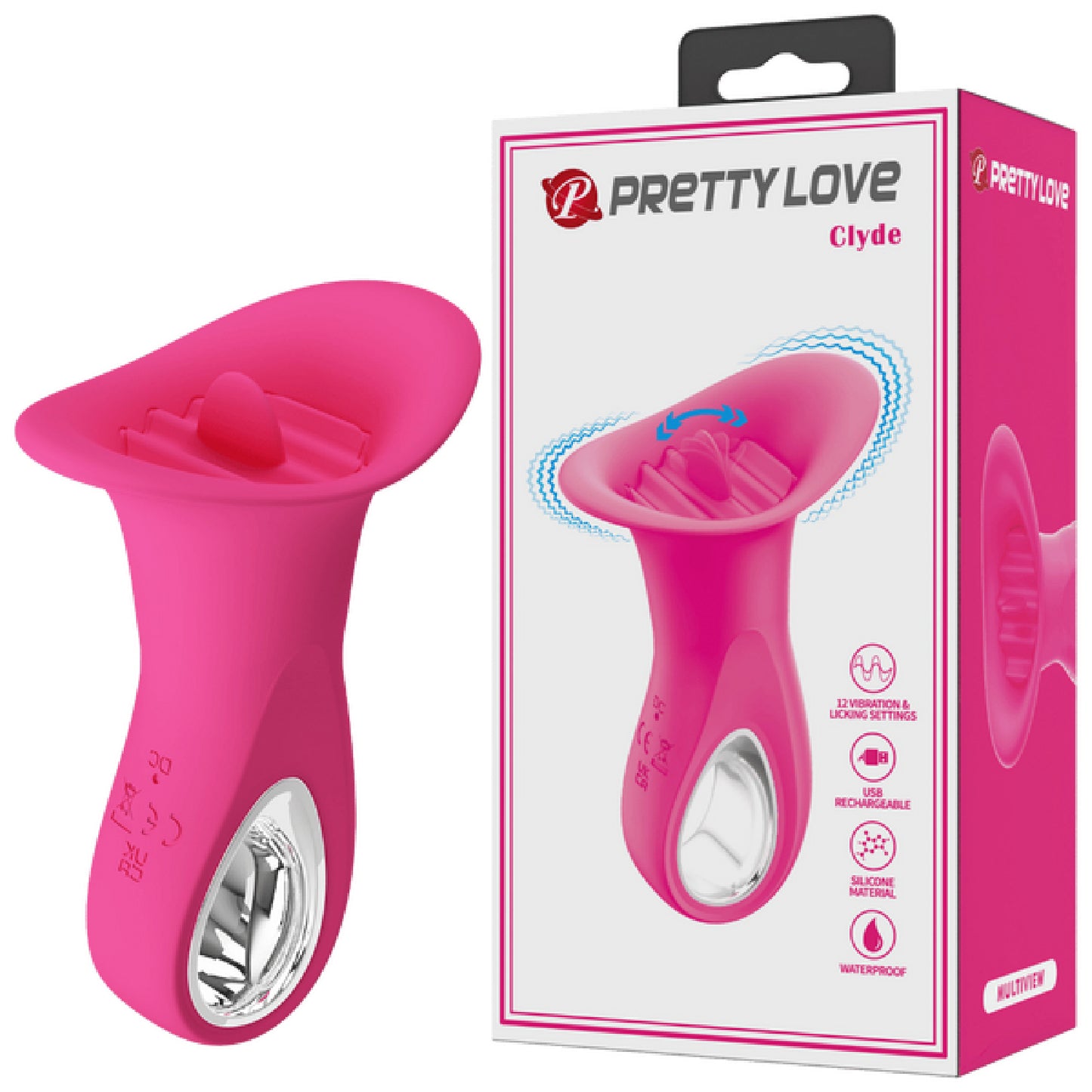 Rechargeable Clyde - glass sex toys Australia | Buy Glass Sex Toys in Australia