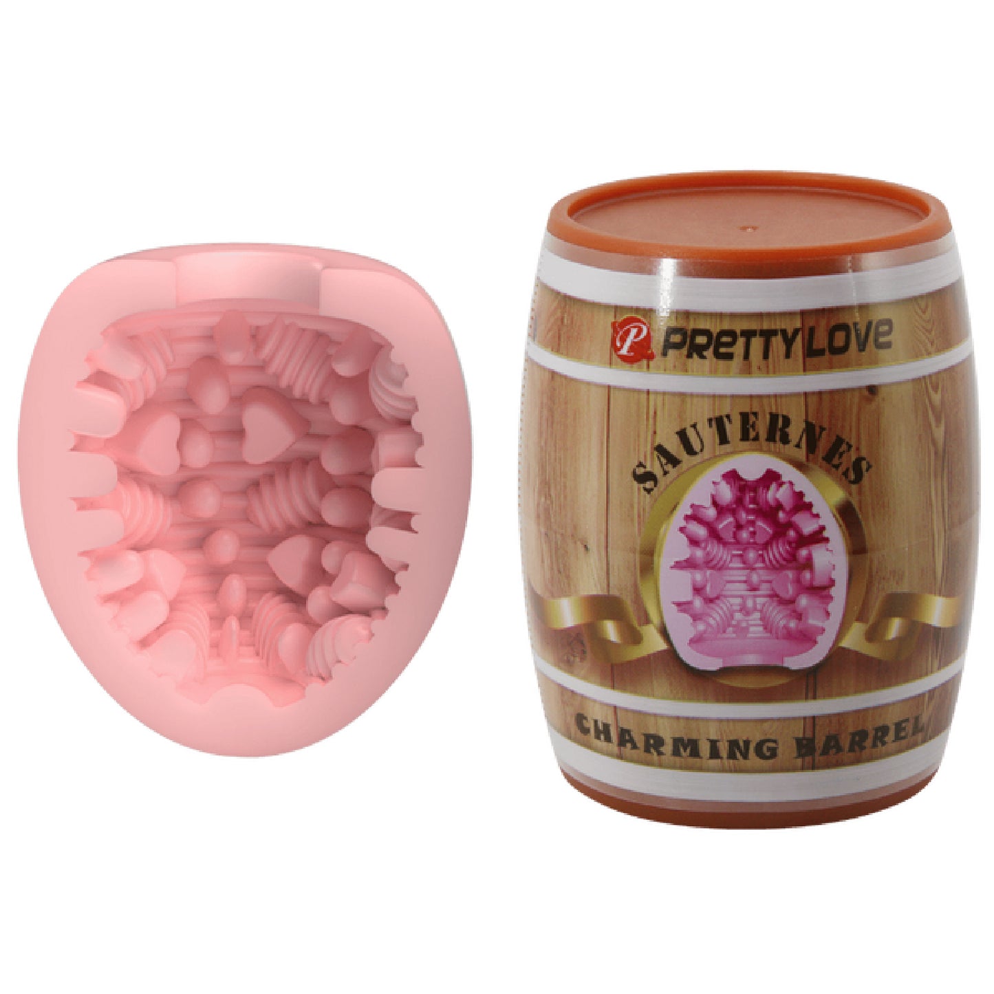 Charming Barrel Masturbator - Sauternes - bullet vibrators Australia | Couple Sex Toys in Australia