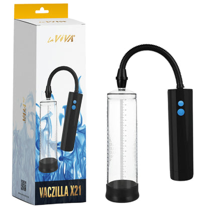 Vaczilla X21 Rechargeable Cylinder Pump - Penis Pumps in Australia | male masturbators Australia