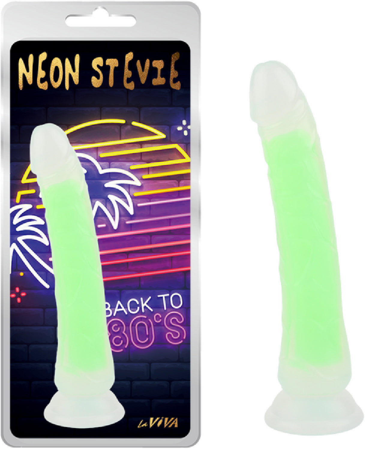 Neon Stevie 8.4"  Plus Free Clean Vibe - sex toys online | sex toys, adult