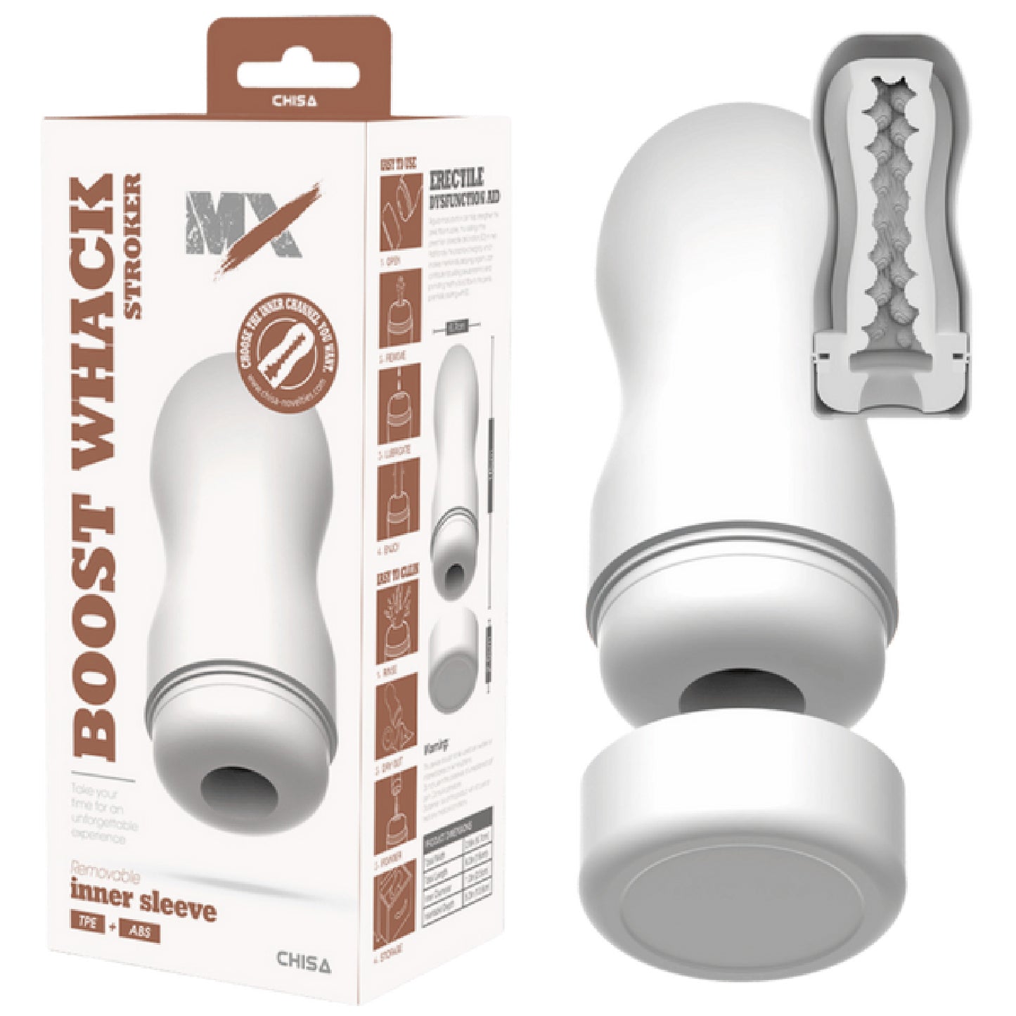 Boost Whack Stroker - male masturbators Australia | Female Strap Ons in Australia