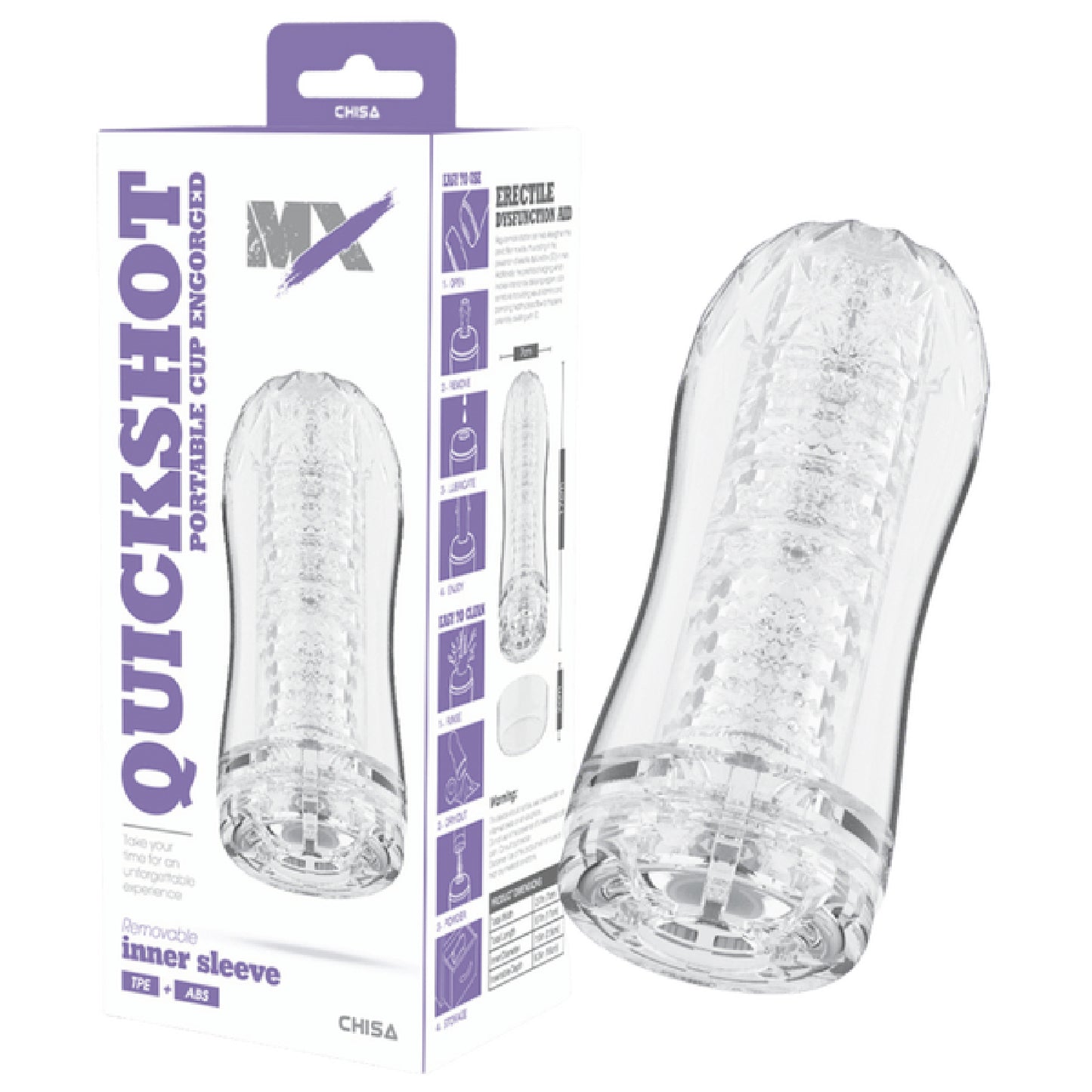 Quickshot Portable Cup Engorged - male masturbators Australia | Dildos in Australia
