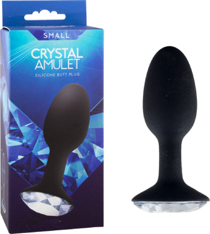 Crystal Amulet Silicone Buttplug - Small - bondage gear Australia | sex kits Australia
