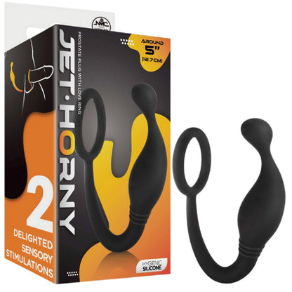 Prostate Plug with Love Ring - Fetish Gear Australia | sex hygiene products Australia