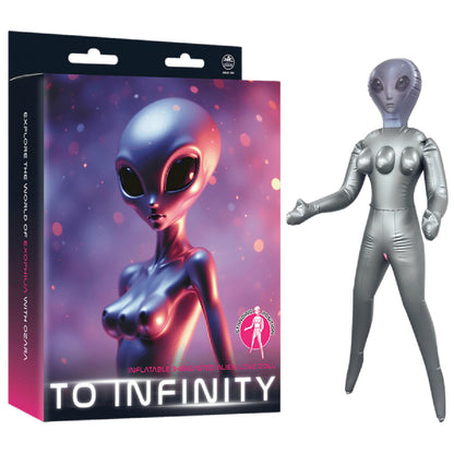 Inflatable 3-Breasted Alien Love Doll -