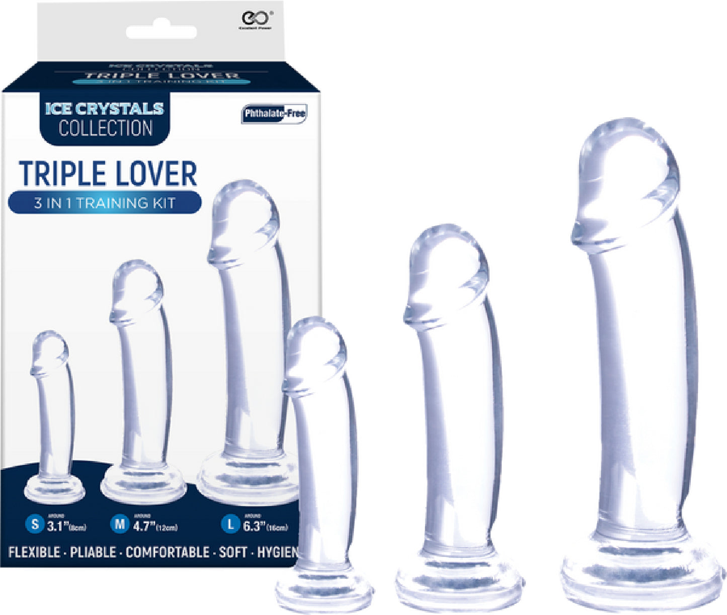 Triple Lover 3 In 1 Training Kit - bullet vibrators Australia | sex toys online