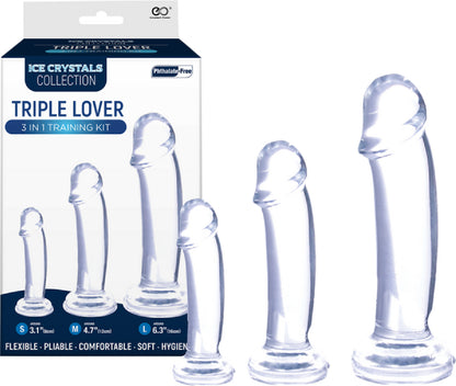 Triple Lover 3 In 1 Training Kit - bullet vibrators Australia | sex toys online