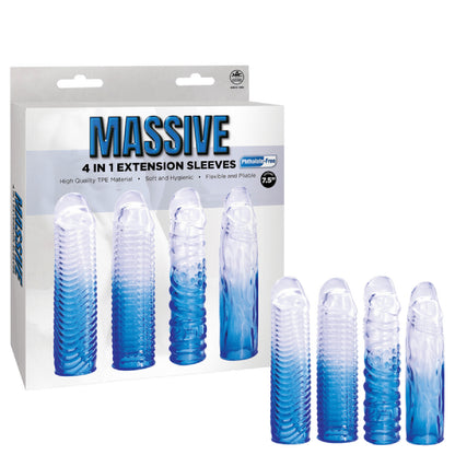 4 in 1 Extension Sleeve - bullet vibrators Australia | sex toys online