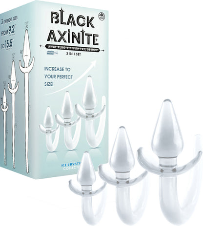 3 In 1 Anal Plug Kit with Tail - anal toys Australia | penis pumps Australia