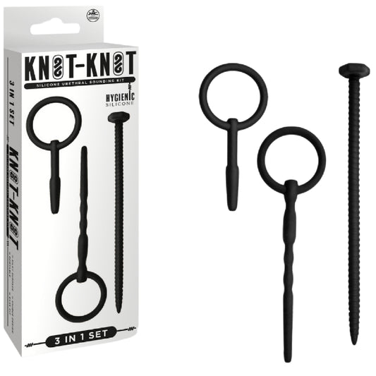 Silicone Urethal Sounding Kit - Screw - Buy Bondage Gear in Australia | female strap ons Australia