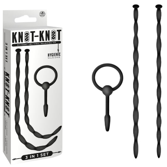 Silicone Urethal Sounding Kit - Twist - adult store online Australia | sex toys, adult