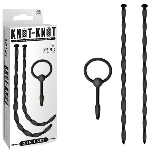 Silicone Urethal Sounding Kit - Twist - adult store online Austra