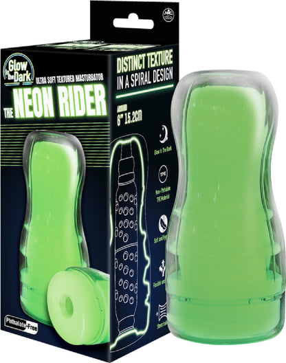 The Neon Rider Masturbator 6" - Adult Store Australia | adult store online Australia