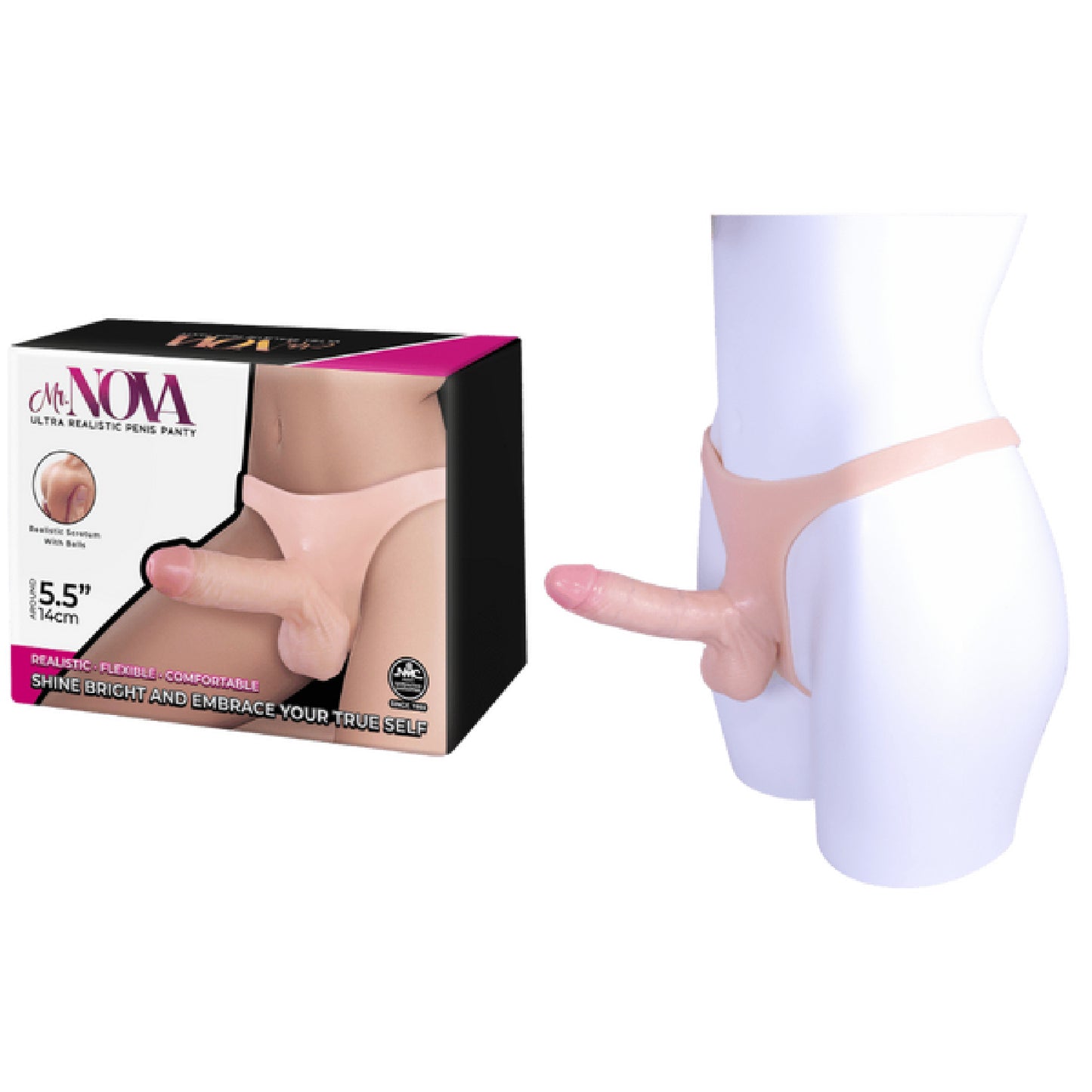 Ultra Realistic 5.5" Penis Panty - bullet vibrators Australia | Buy Glass Sex Toys in Australia