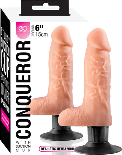 Conqueror 6" Dildo - female sex toys | sex swings Australia