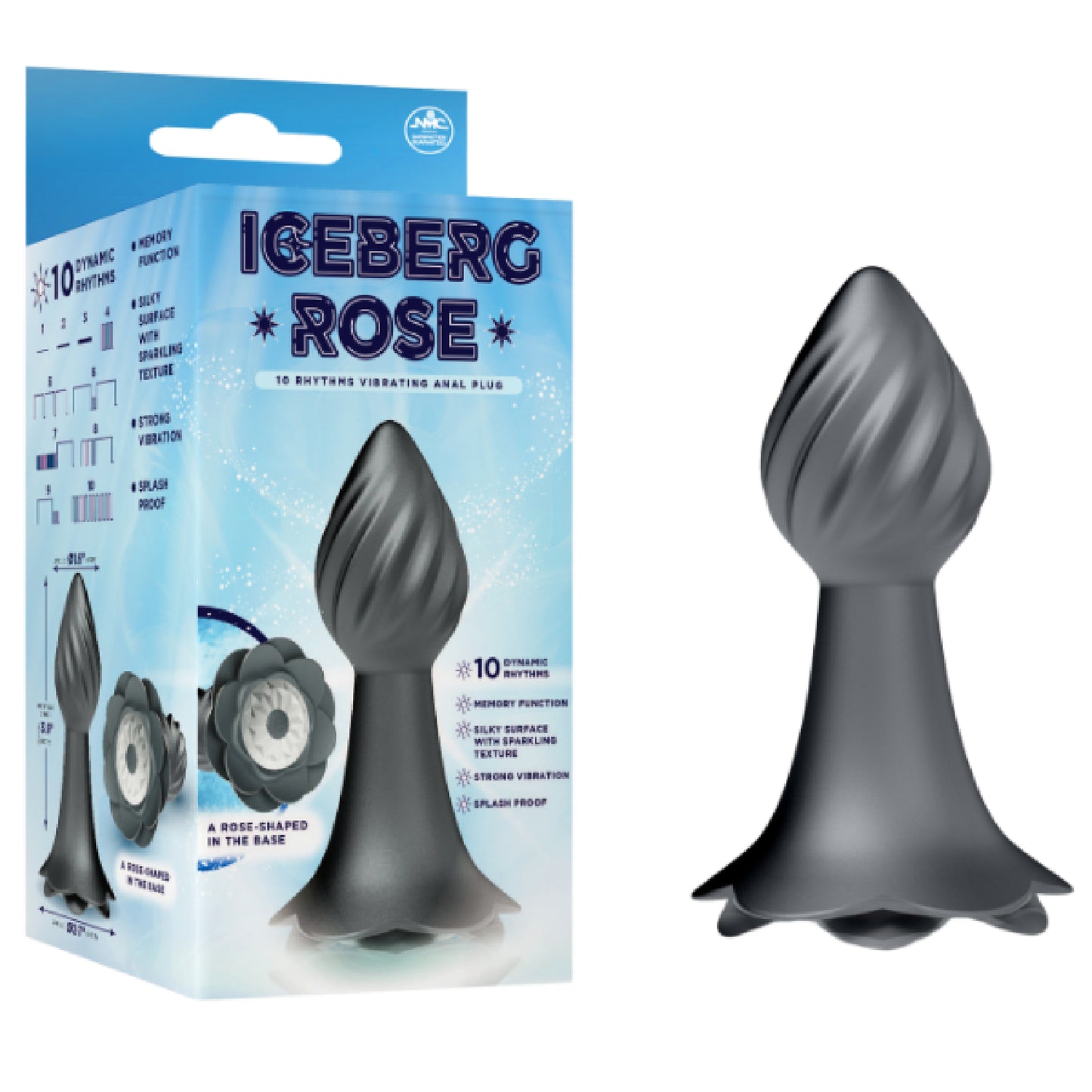 10 Rhythms Vibrating Anal Plug - Buy Condoms Online in Australia | dildos Australia