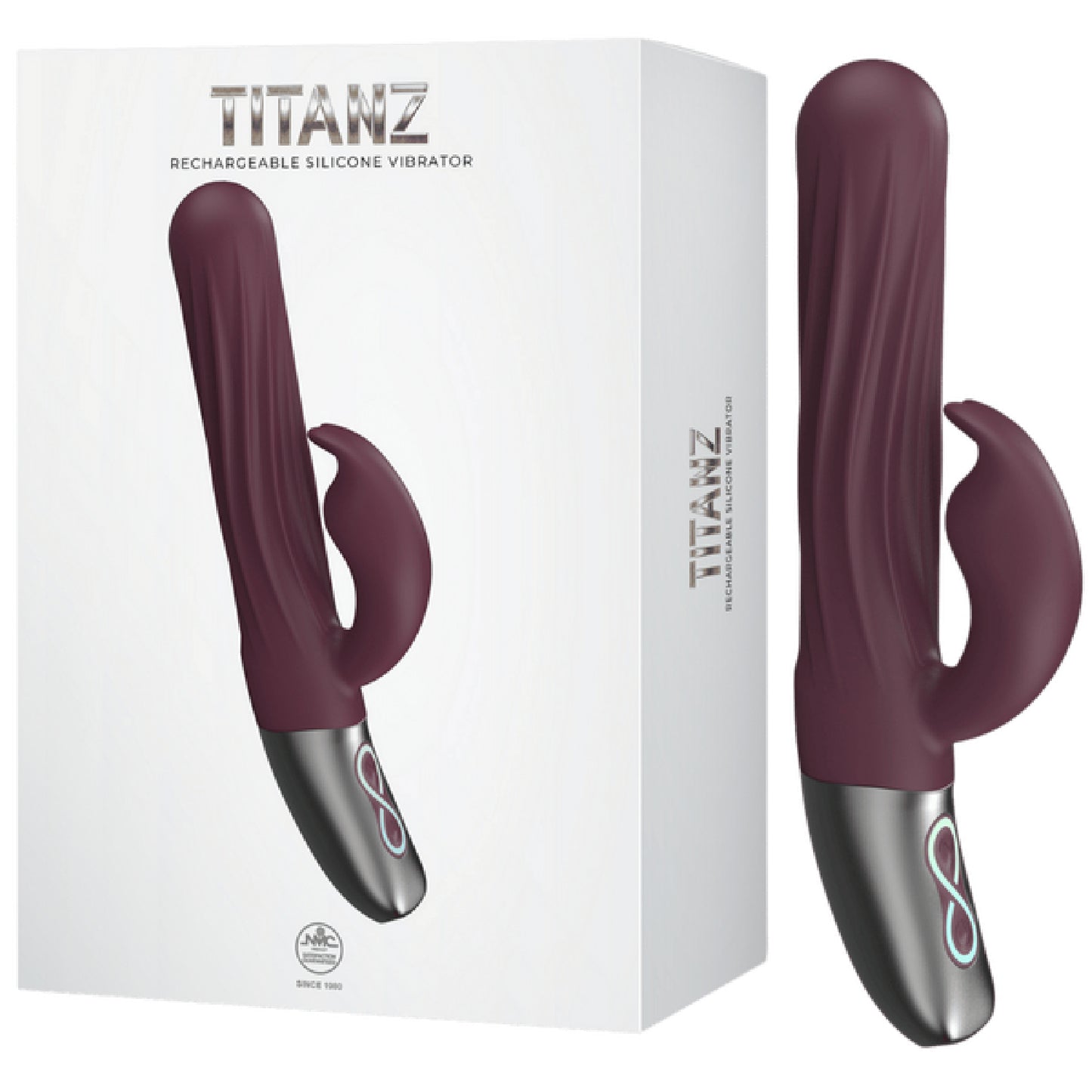 Thrusting Rabbit Rechargeable Silicone Vibrator - dildos Australia | female strap ons Australia