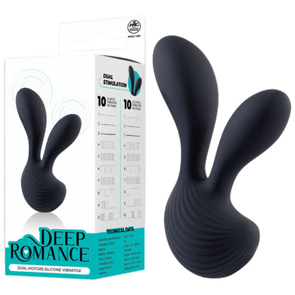 Dual Motors Silicone Vibrator - online sex shop Australia | Buy Condoms Online in Australia