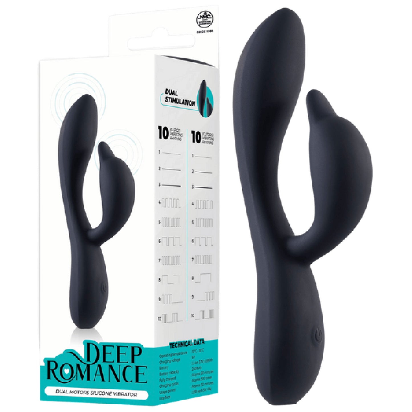 Dual Motor Silicone Vibrator - male sex toys | Female Strap Ons in Australia