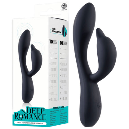 Dual Motor Silicone Vibrator - male sex toys | Female Strap Ons in Australia