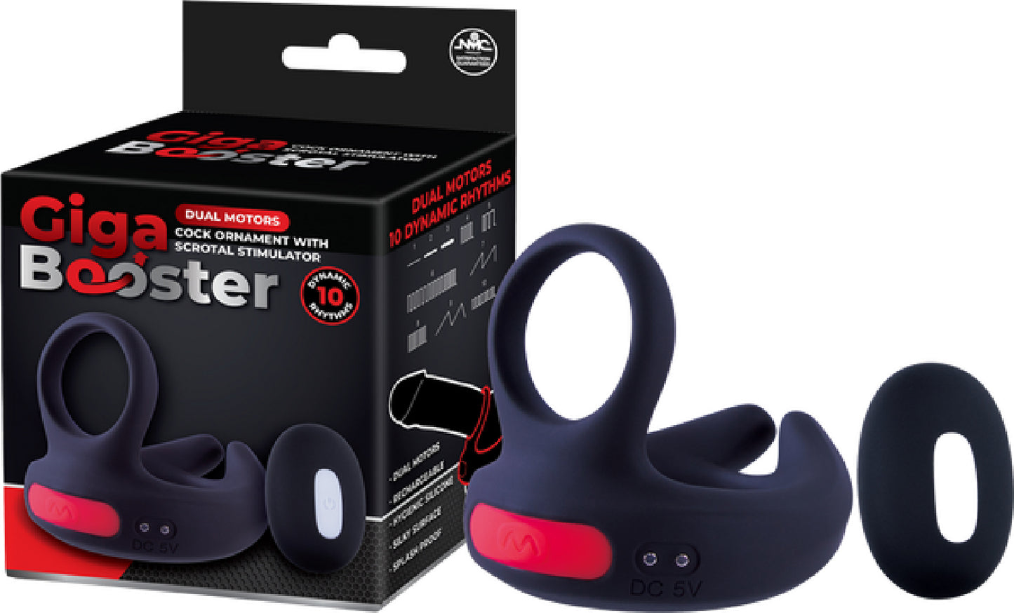 Dual Motor Cock Ornament with Scrotal Stimulator - Adult Store Australia | sex toys online