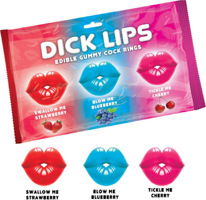 Dick Lips Gummy Cock Rings