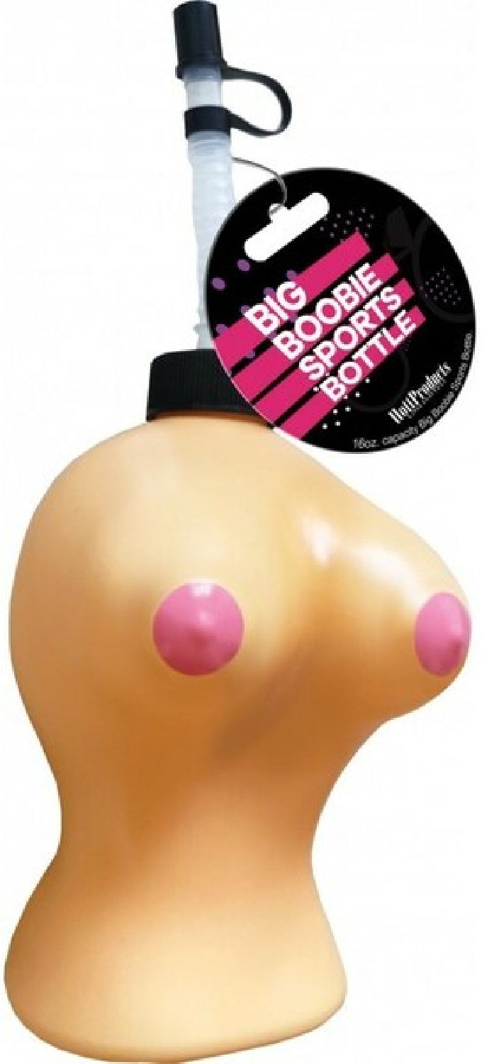 Big Boobie Sports Bottle - Male Strap Ons Australia | Buy Glass Sex Toys in Australia
