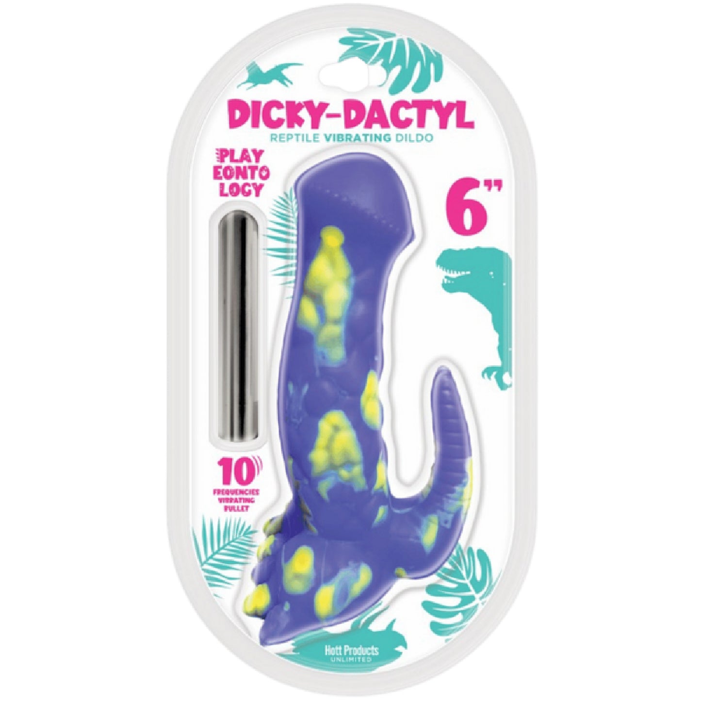 Dicky-Dactyl Vibe 6" - female sex toys | online sex shop Australia