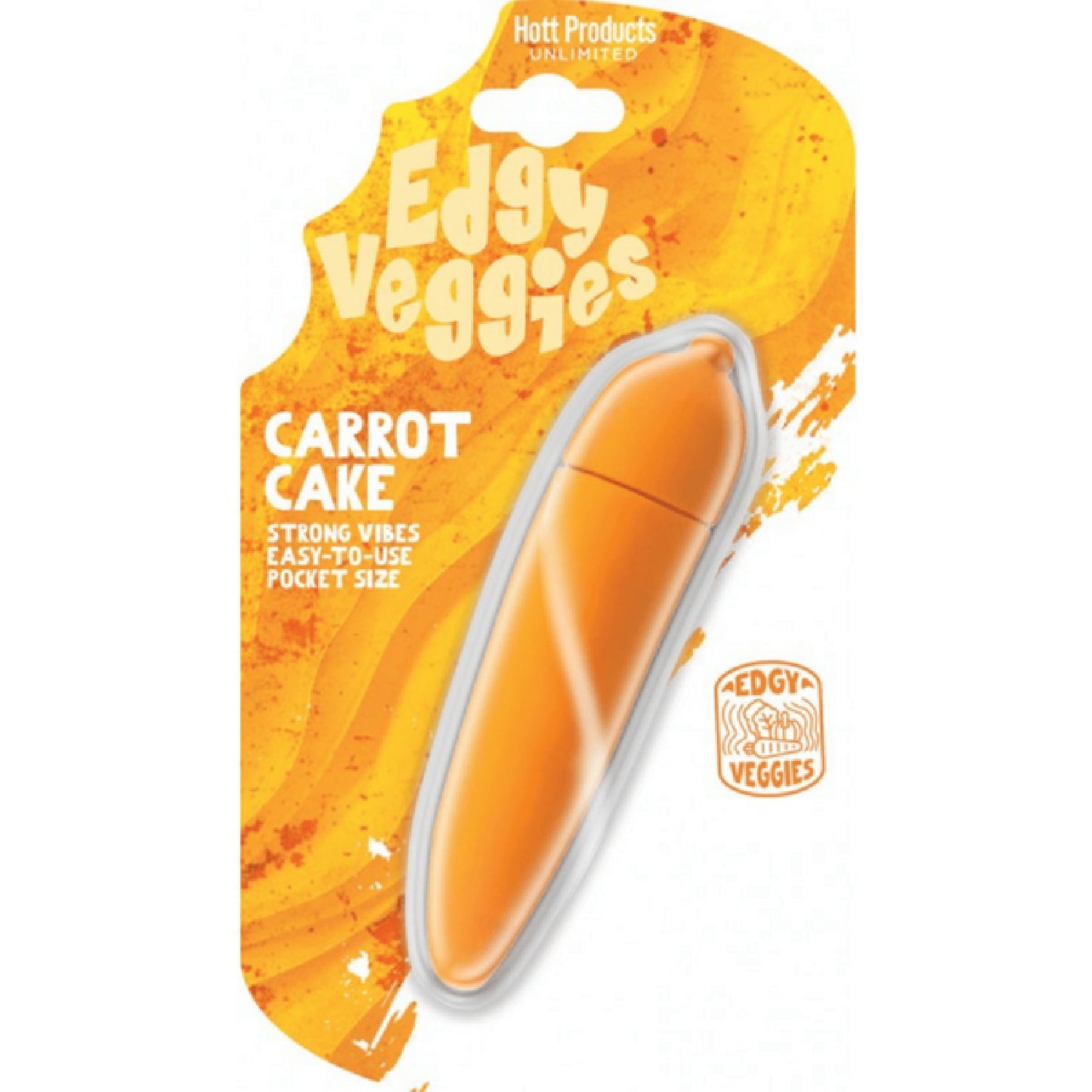 Edgy Veggies - Carrot Shaped Vibrator - vibrators Australia | Fetish Gear Australia
