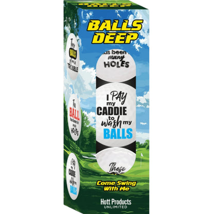 Balls Deep - Novelty Golf Balls - bullet vibrators Australia | Best Anal Toys in Australia