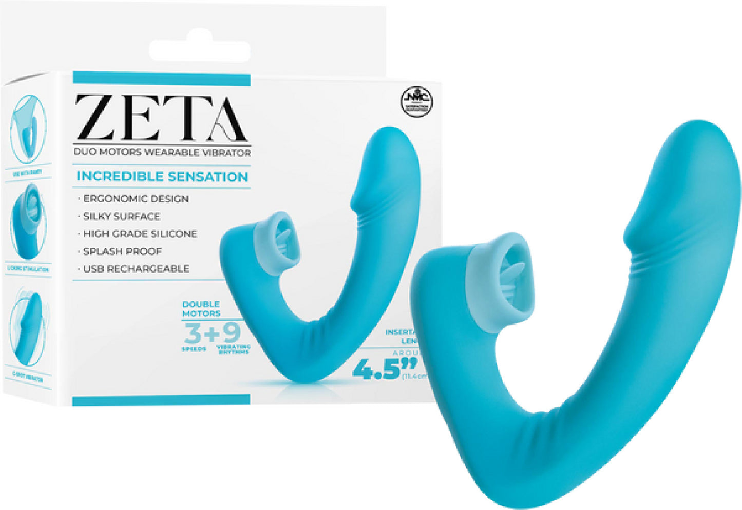 Dual Motor Wearable Vibrator - Penis Pumps in Australia | Buy Glass Sex Toys in Australia