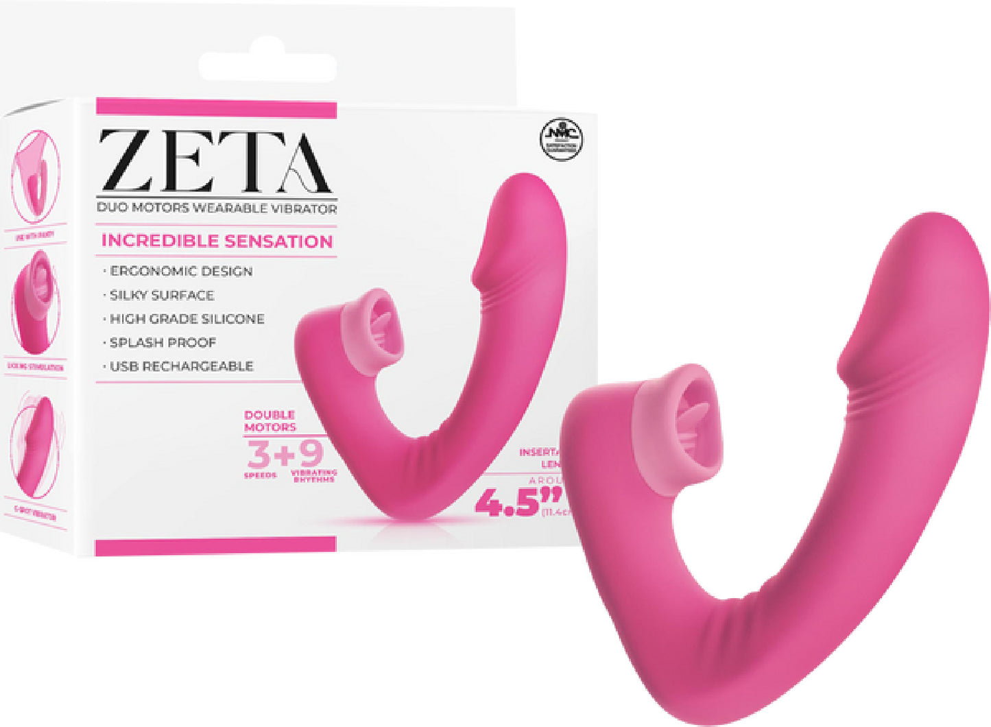 Dual Motor Wearable Vibrator - Penis Pumps in Australia | Buy Glass Sex Toys in Australia