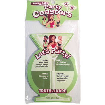 Truth or Dare Party Coasters - Female Strap Ons in Australia | female strap ons Australia