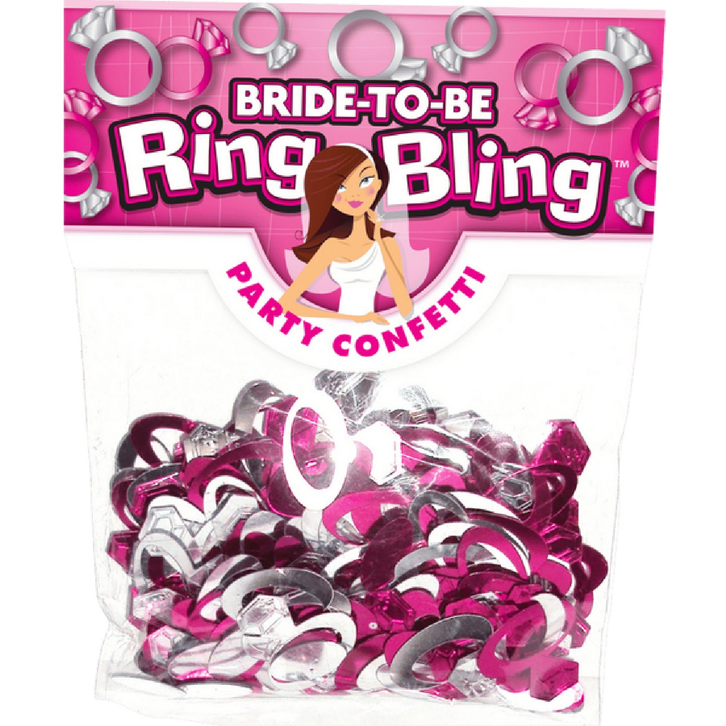 Ring Bling Party Confetti - Sex Hygiene Products in Australia | Buy Bondage Gear in Australia
