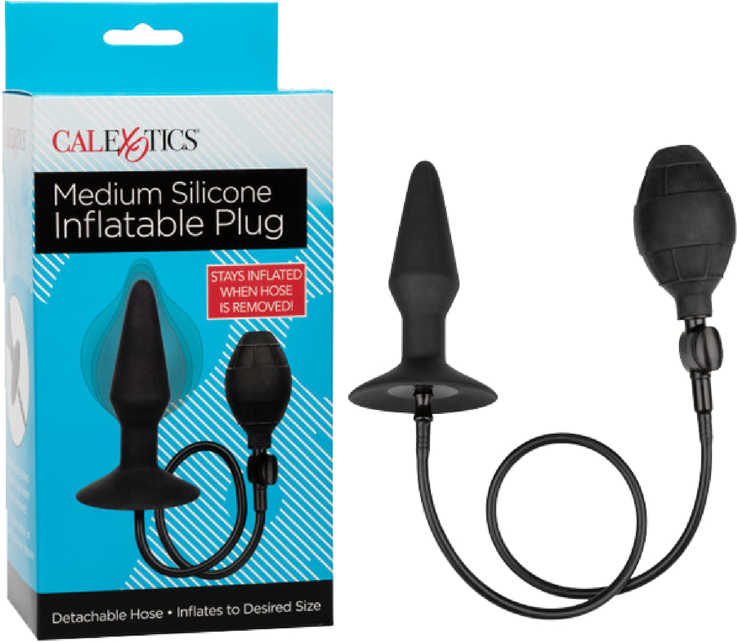 Medium Silicone Inflatable Plug - Best Sex Lubes & Lotions in Australia | male sex toys