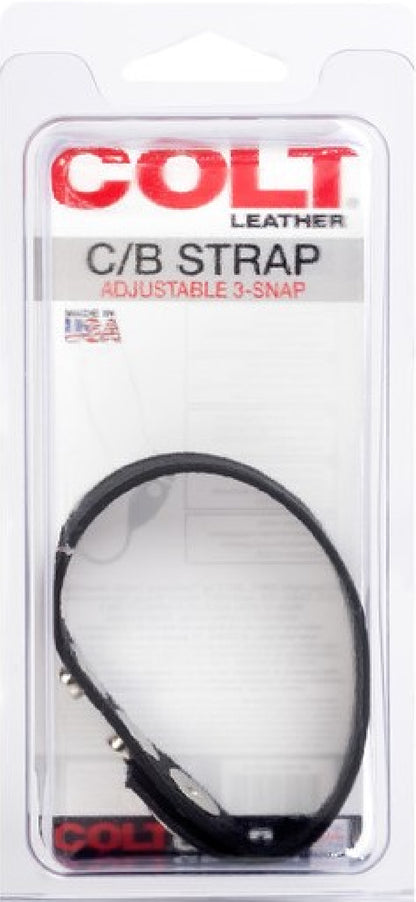 Leather C/B Strap Adjustable 3-Snap - Buy Sex Dolls in Australia | Couple Sex Toys in Australia